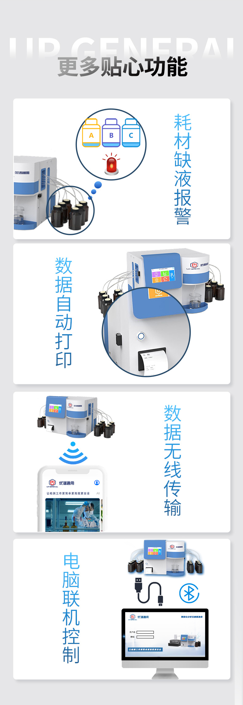 全自动进样石化水质分析仪UPW-Q700S140LP 细节图 7