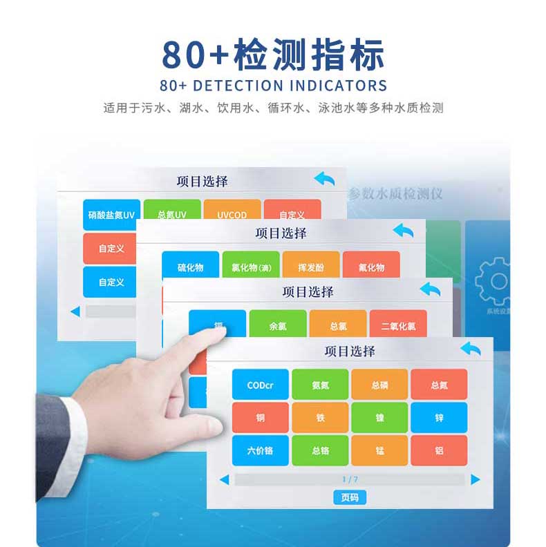消解型多参数水质测定仪UPW-T700C 细节图 6