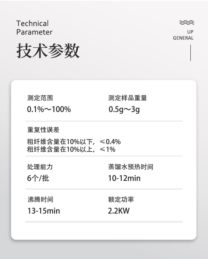 自动纤维测定仪UP-F8006型 细节图 9