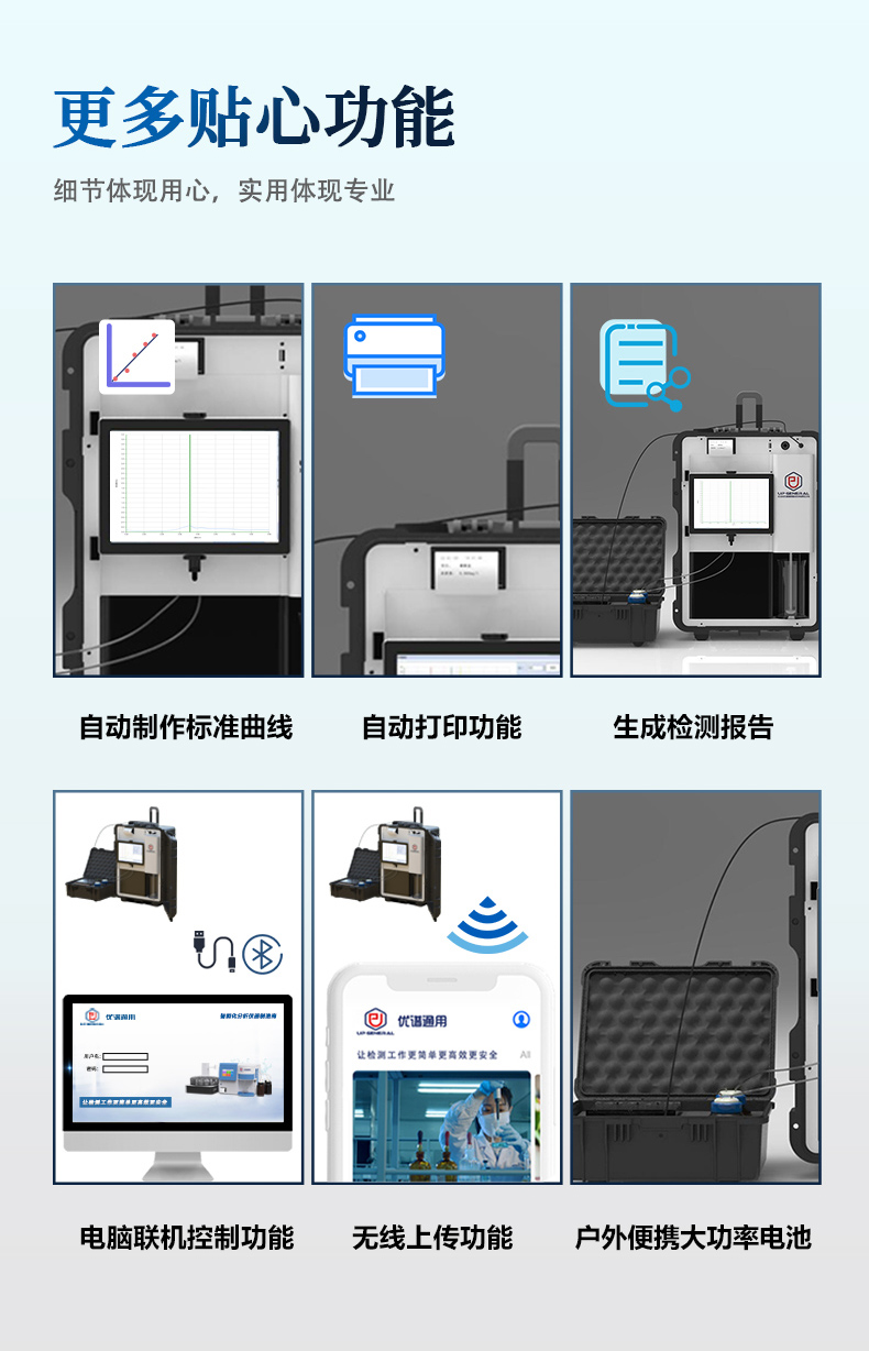 便携式全自动紫外分光测油仪UPW-OB100UV 细节图 8