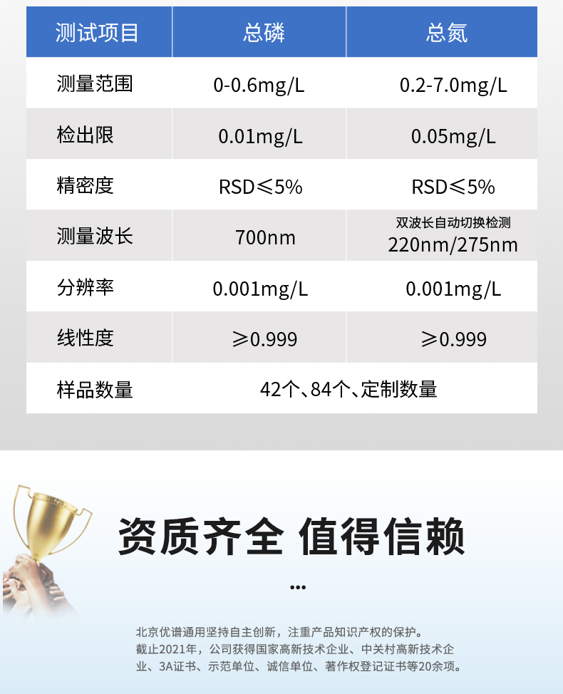 全自动总磷总氮分析仪UPW-Q700TPNG(高压消解) 细节图 12