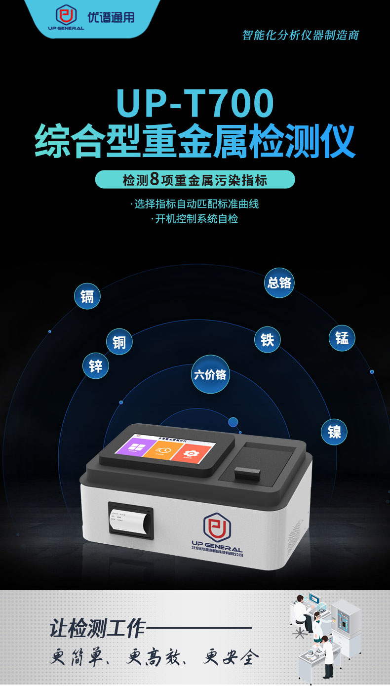 综合型重金属检测仪UP-T700 细节图 4