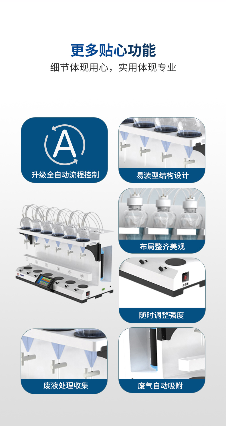 全自动液液萃取仪UPQ-YY600Q 细节图 6