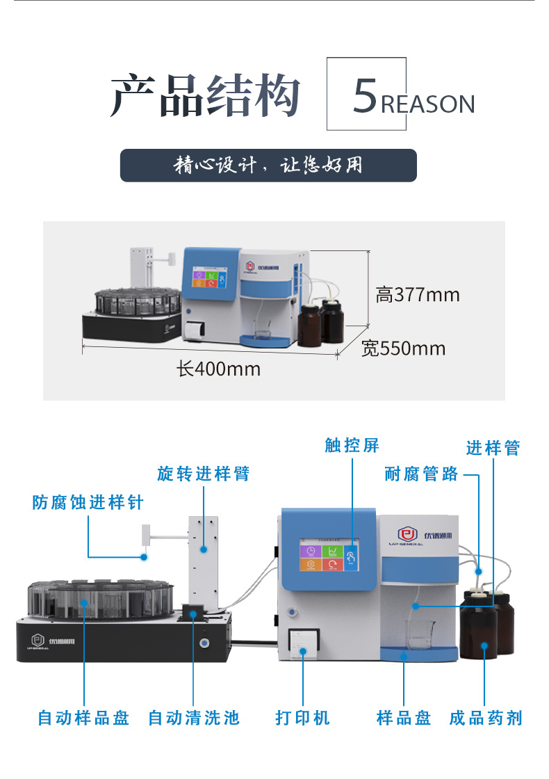 全自动进样饮用水质分析仪UPW-Q700Y50P 细节图 10