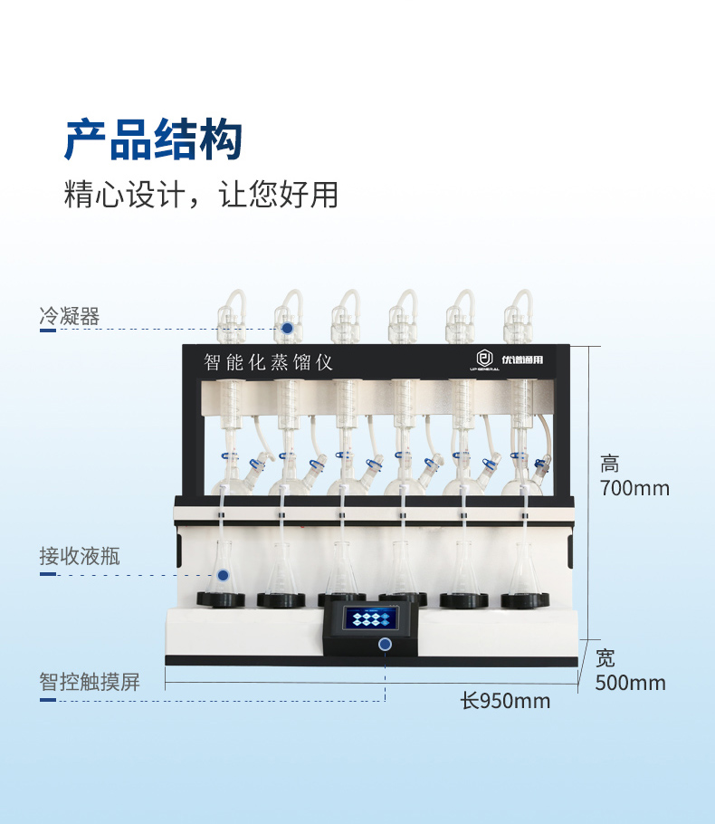 自动一体化蒸馏仪UP-ZL2 细节图 7