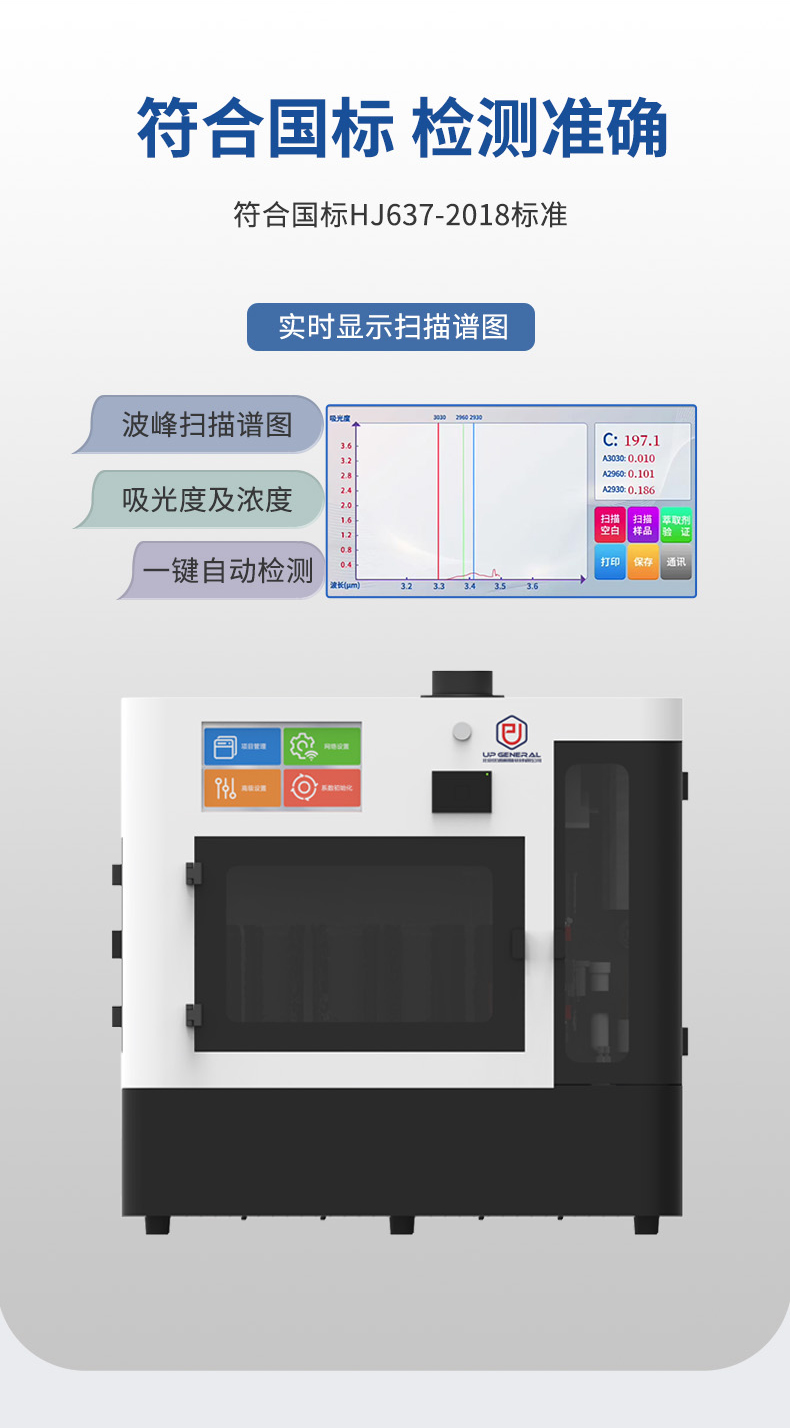 全自动红外分光测油仪UPW-OIL1000型 细节图 6