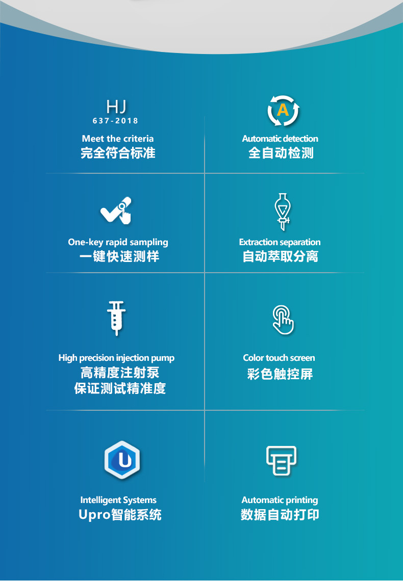 全自动红外测油仪UPW-Q700HWY 细节图 6