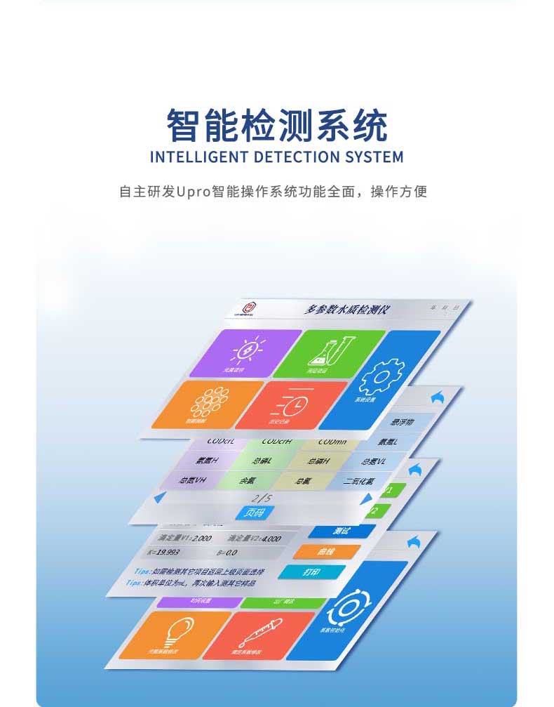 消解型多参数水质测定仪UPW-T700C 细节图 10
