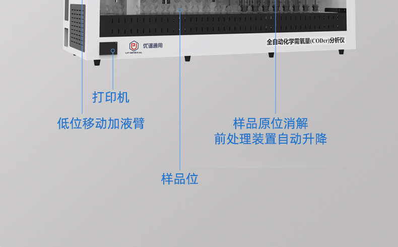 全自动化学需氧量分析仪UPW-Q700CRY原位消解 细节图 11