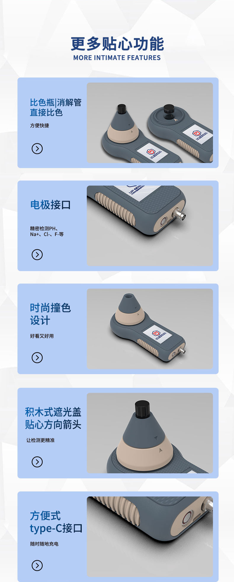 手持式多参数水质测定仪UPW-B700N 细节图 10