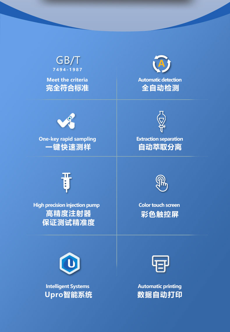 全自动阴离子表面活性剂分析仪UPW-Q700HXJ 细节图 5