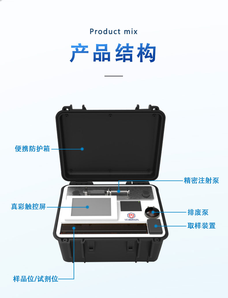 全自动便携式氨氮分析仪UPW-Q700BN 细节图 8
